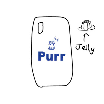 PURR IPHONE CASE JELLY